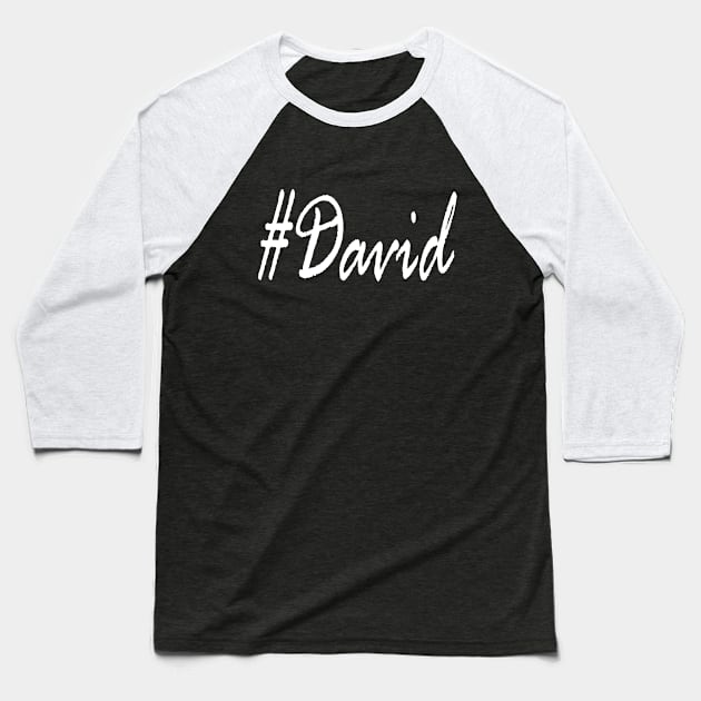 David Baseball T-Shirt by halazidan